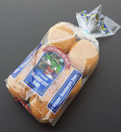 CH 4" SES HAMBURGER BUNS